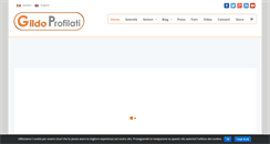 Desktop Screenshot of gildoprofilati.com